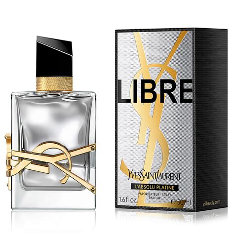 ysl libre platine 50ml|ysl libre absolute shiver.